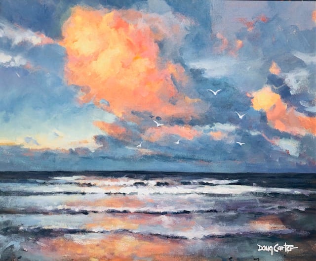 Rising Ocean Sky by Doug Carter 