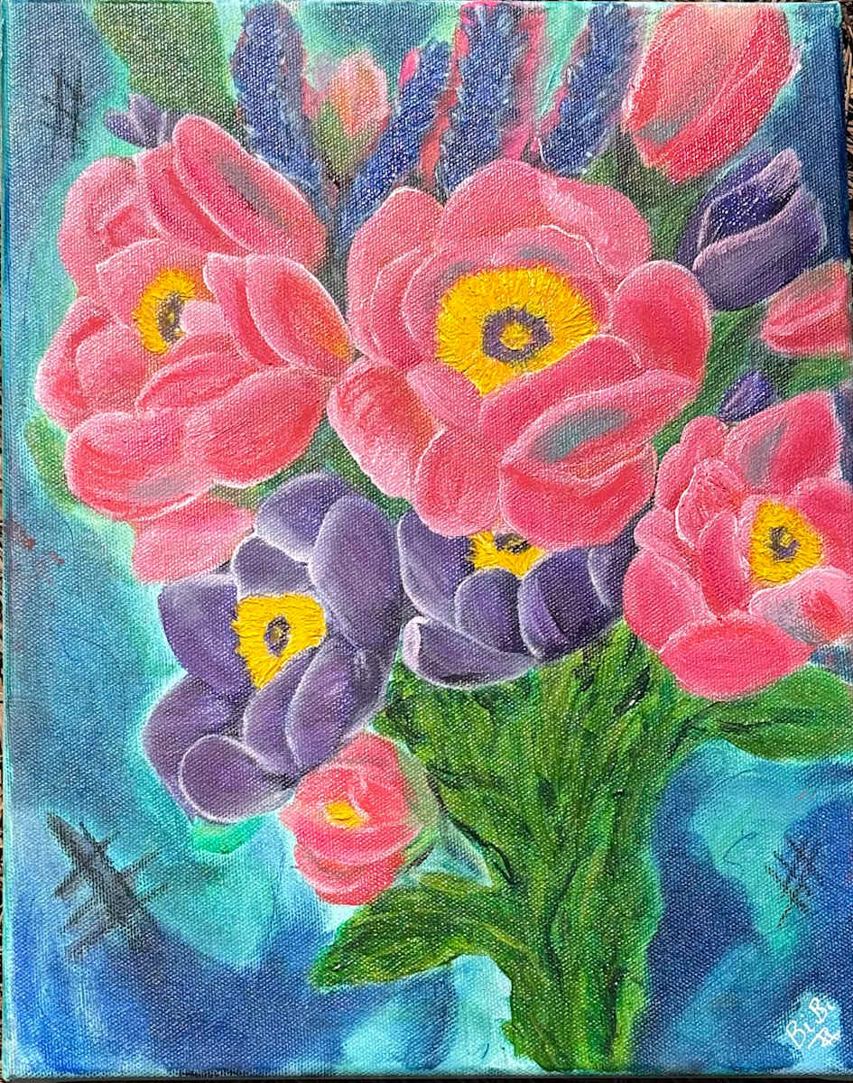 Cosmic Bouquet by Felicia Gunter 