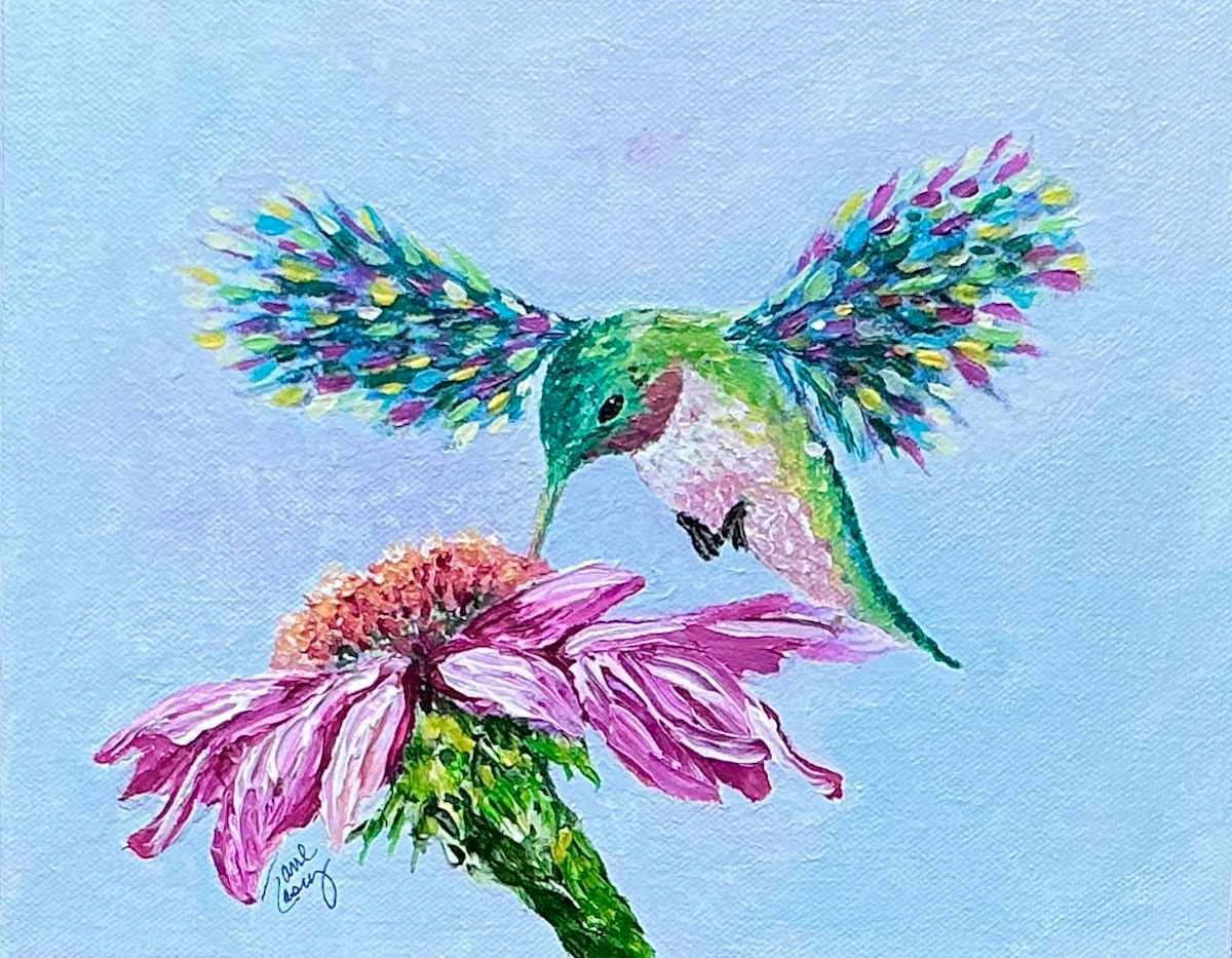 Hummer of Many Colors by Jane Casey 