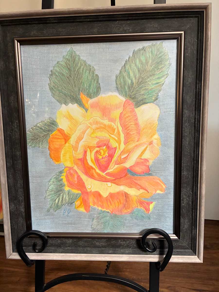 The Yellow Rose by Brenda Green 
