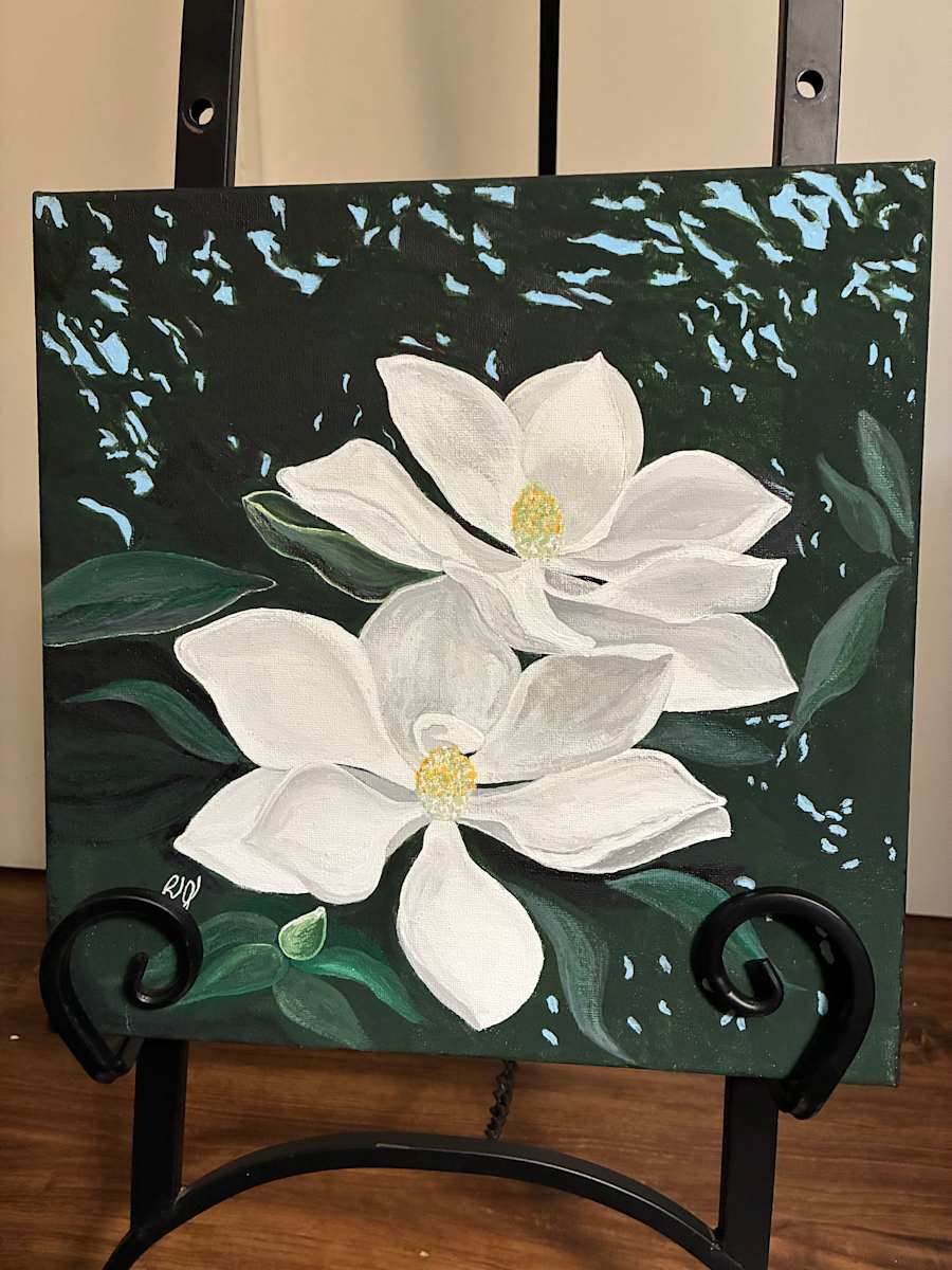 Magnolias by Brenda Green 