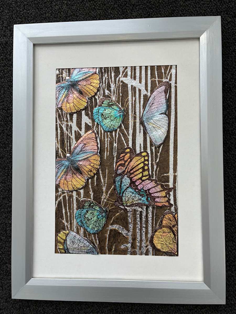 Metallic Butterflies by Donna Cariker, Image 1.