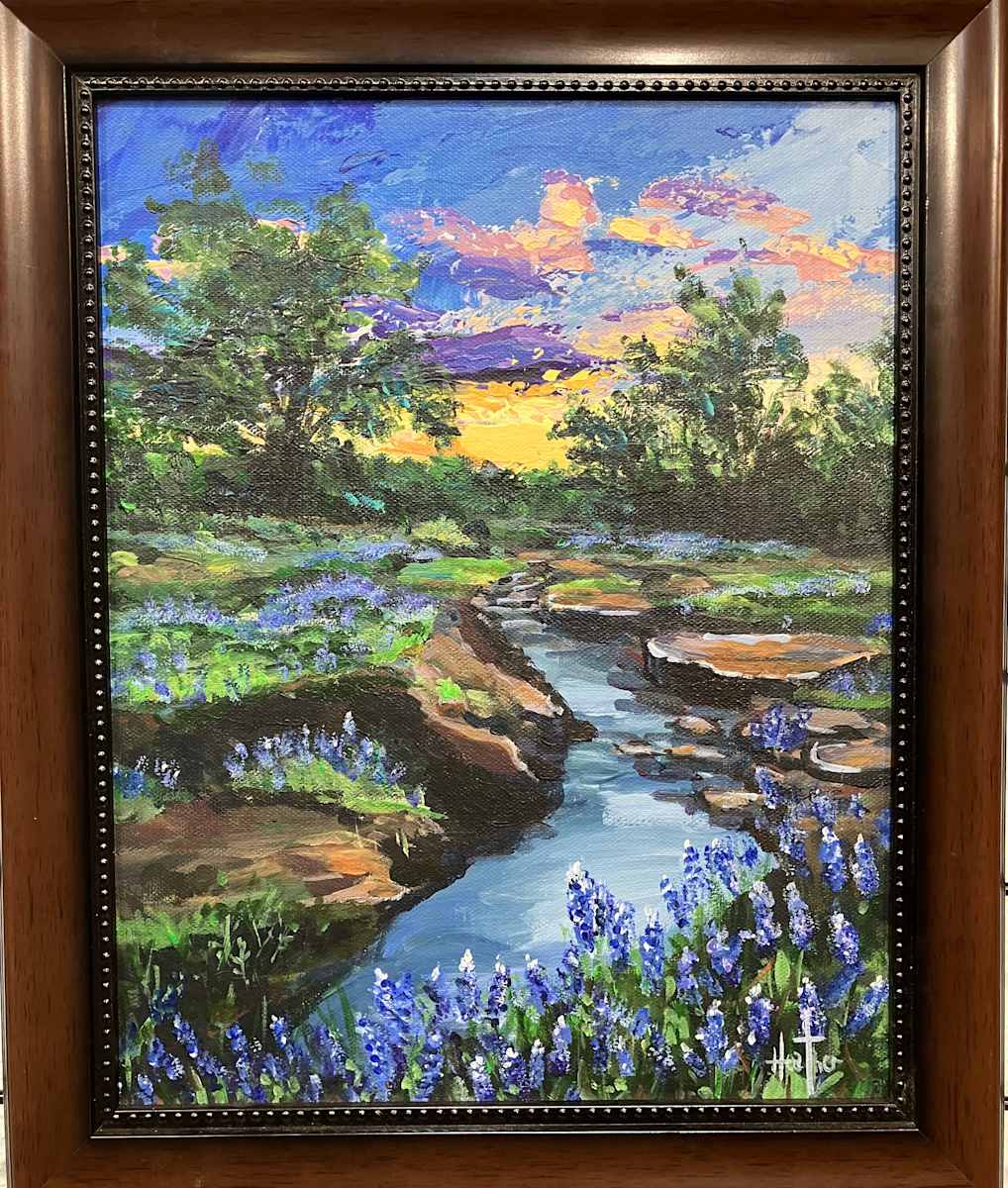 Streams of Blue by Heather Burris 