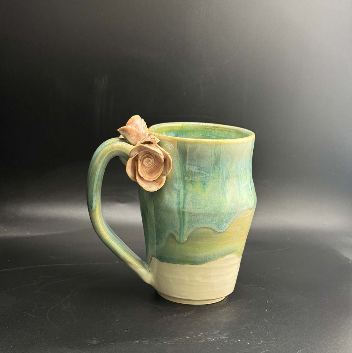 3 Little Roses Mug by Nicole Nalbach, Image 1.