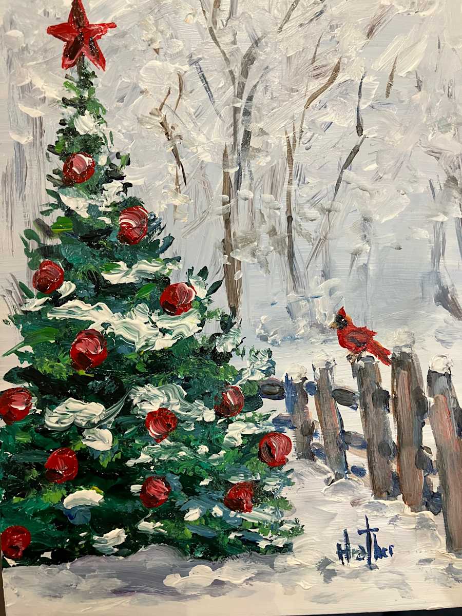 Merry Peaceful Snow by Heather Burris 