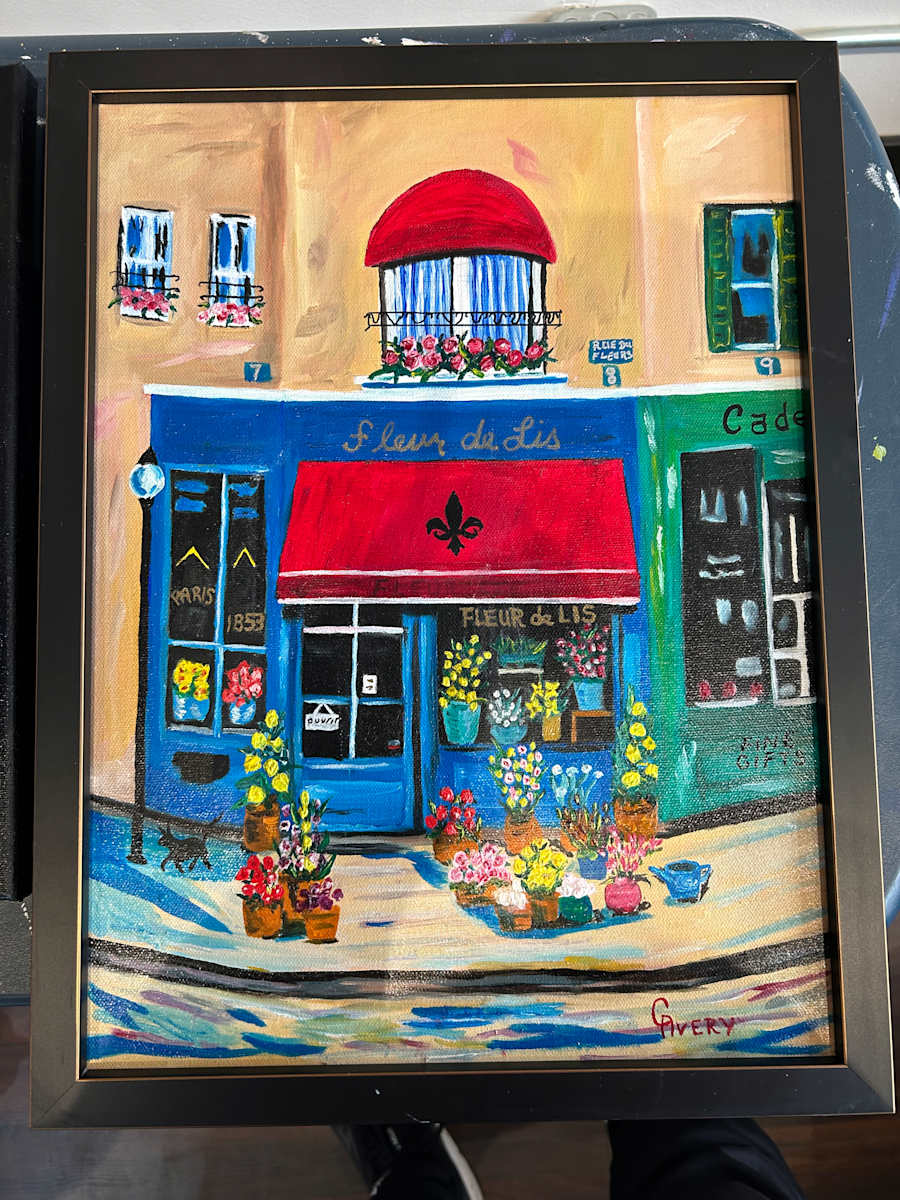 Paris Flower Market by Gary Avery 