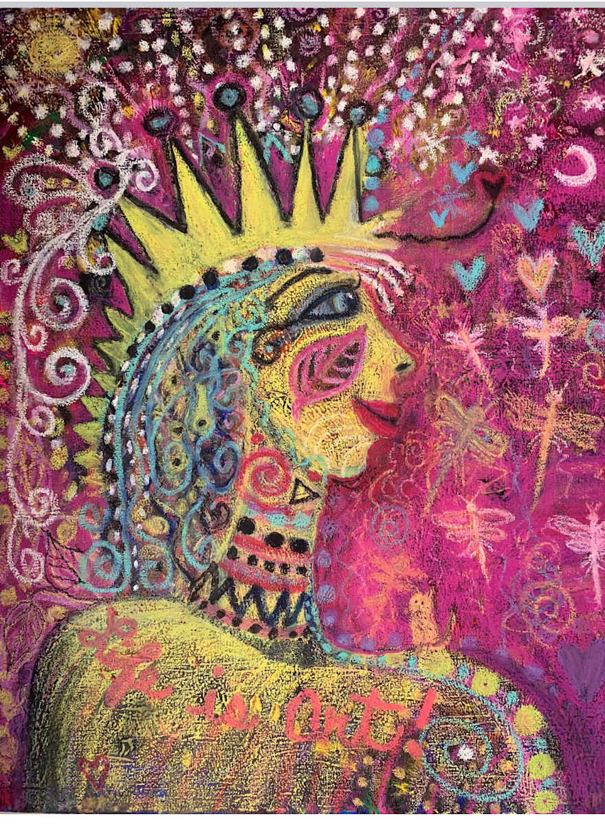 The Multicolored Muse by Jane Johnson 