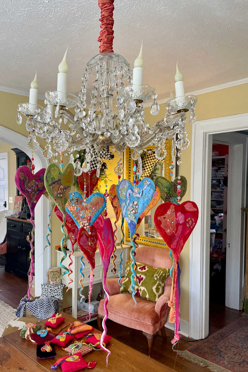 Dangling Hearts by Alicia Stanley 