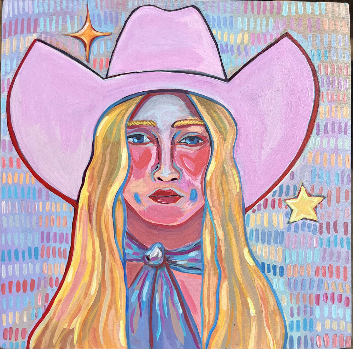 Pink Cowgirl by Carina Alvarado 