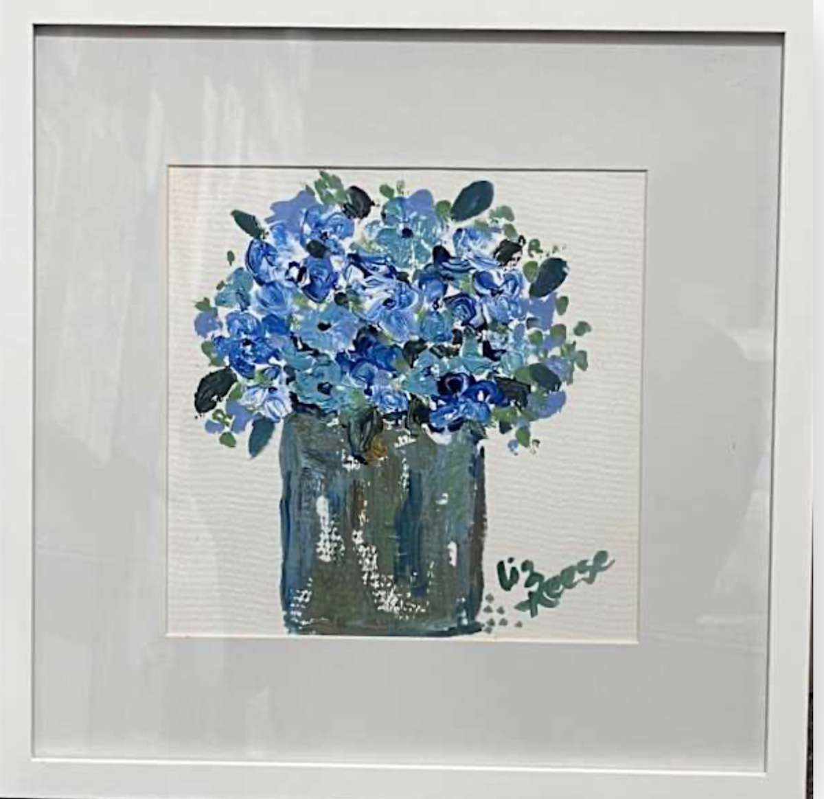Blue hydrangeas by Liz Reese, Image 2.