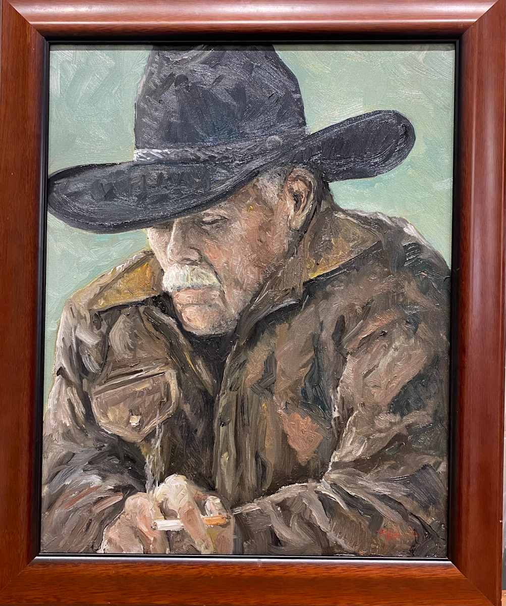 Smoking Cowboy by Ryan Richey 
