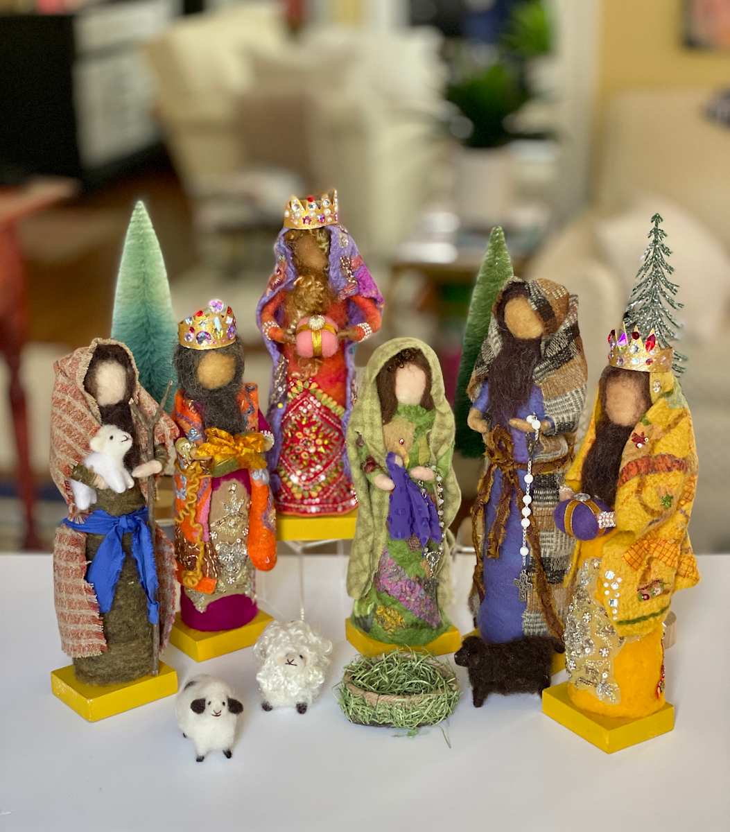 Christmas Nativity Set by Alicia Stanley 