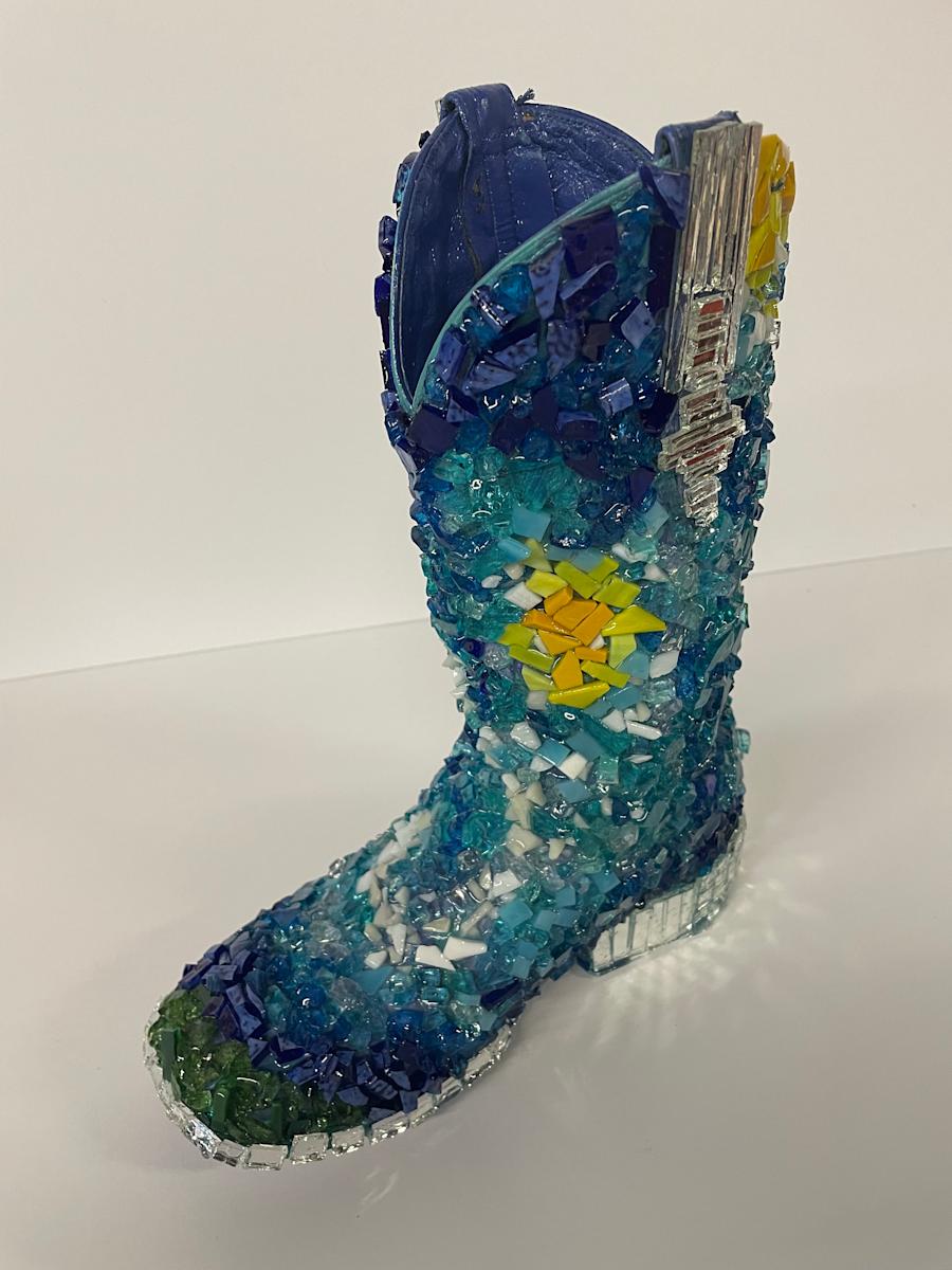 Starry Boots by Judy Seamands 