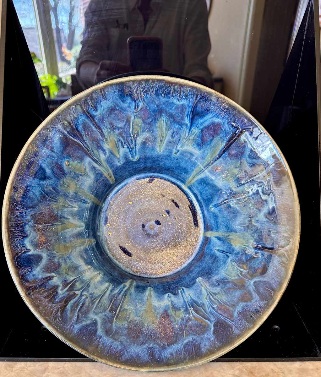 Starry Splatter Bowl by Nicole Nalbach 