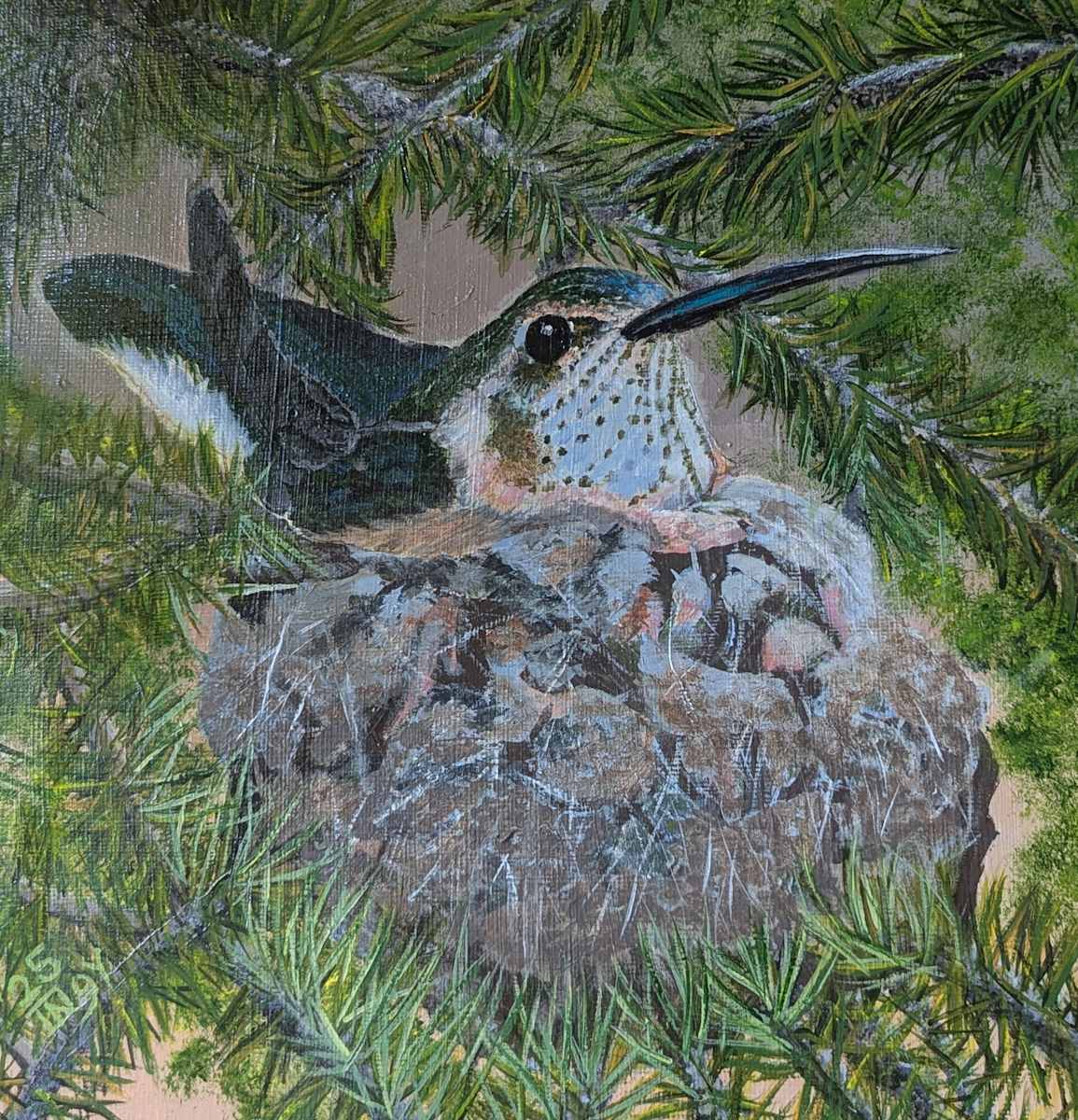 A Colorado Hummer by Ingrid Boeker 