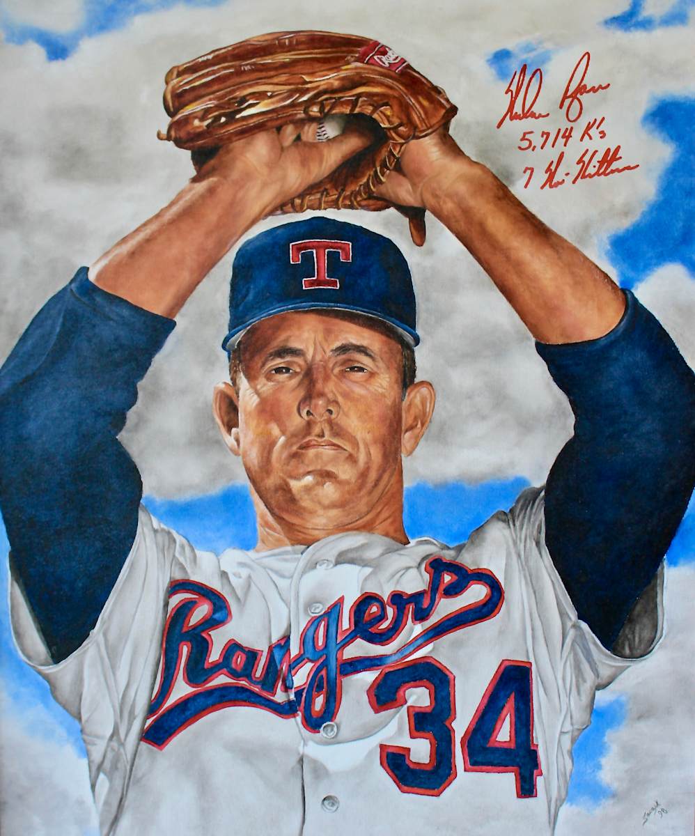 Nolan Ryan by Mark Saczek, Image 1.