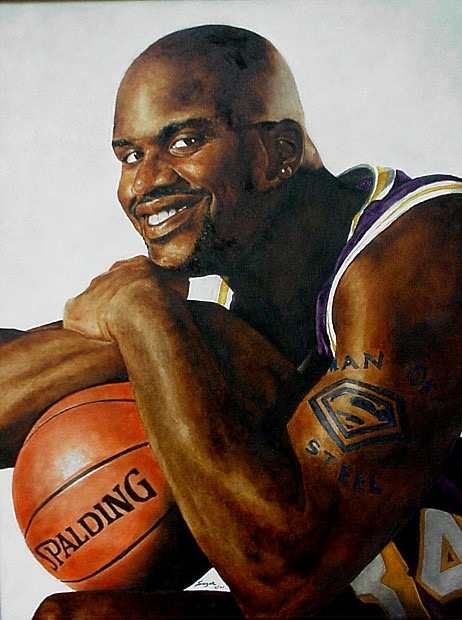 Shaq by Mark Saczek 