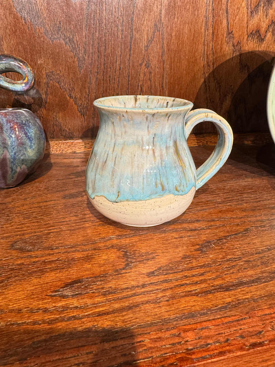 Mug- Sandy Blue by Nicole Nalbach 