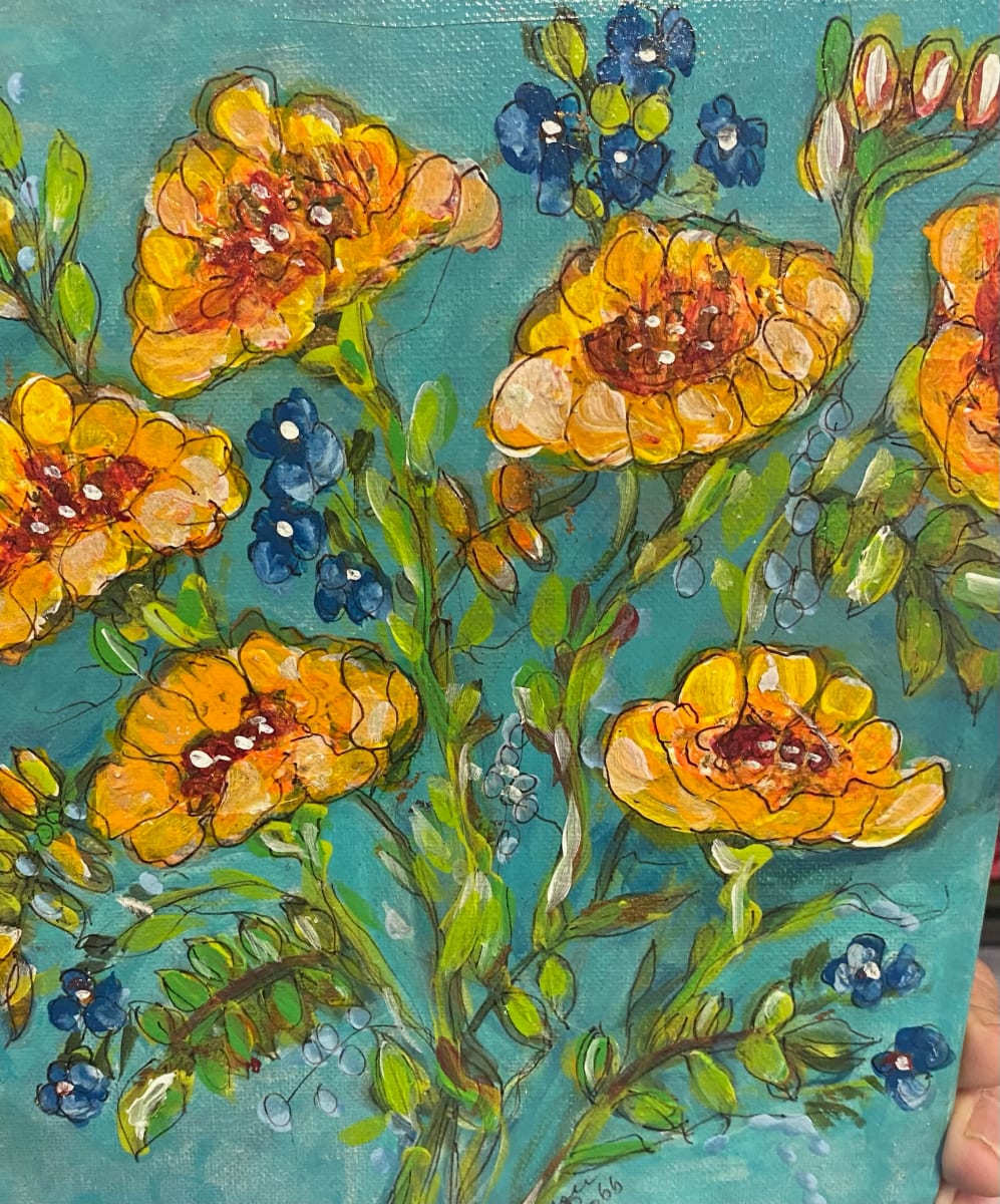 Marigolds by Susie Robb 