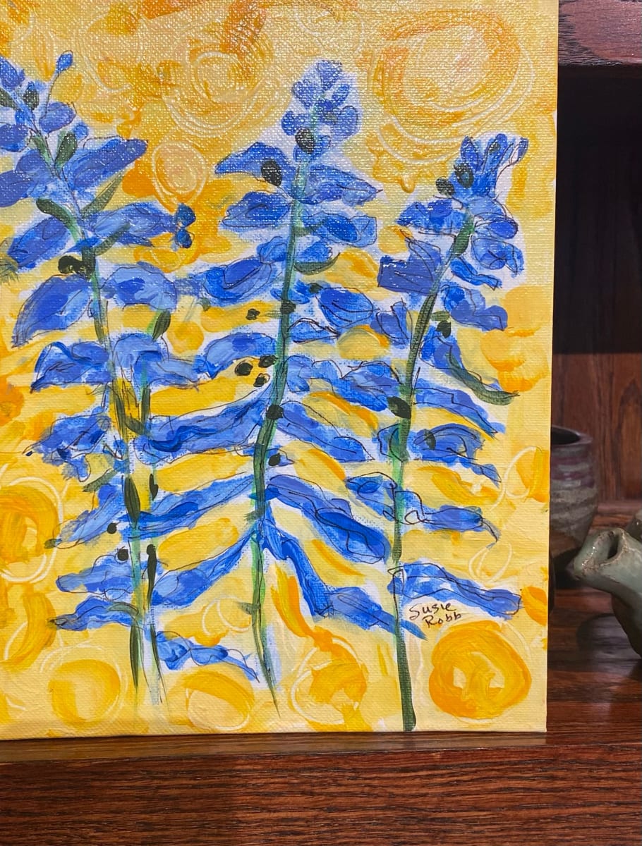 Bluebonnets by Susie Robb 