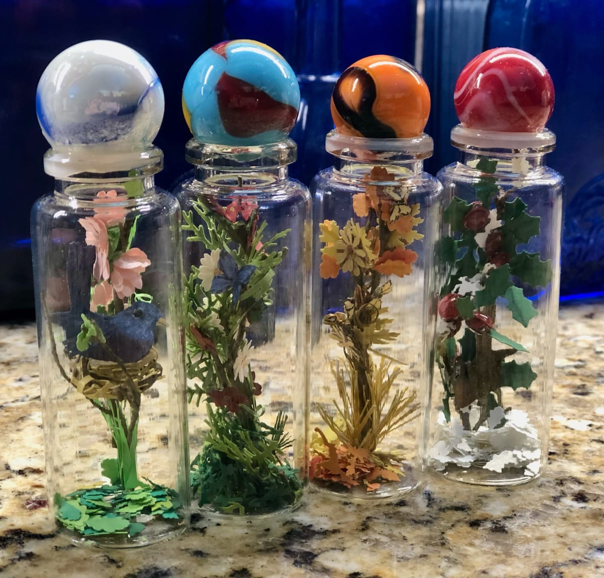 Bottle Garden Art by Carrie McFerron 