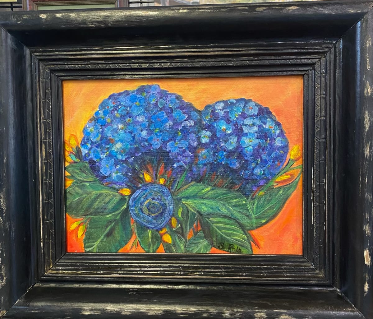 Blue Hydrangea by Susie Robb 