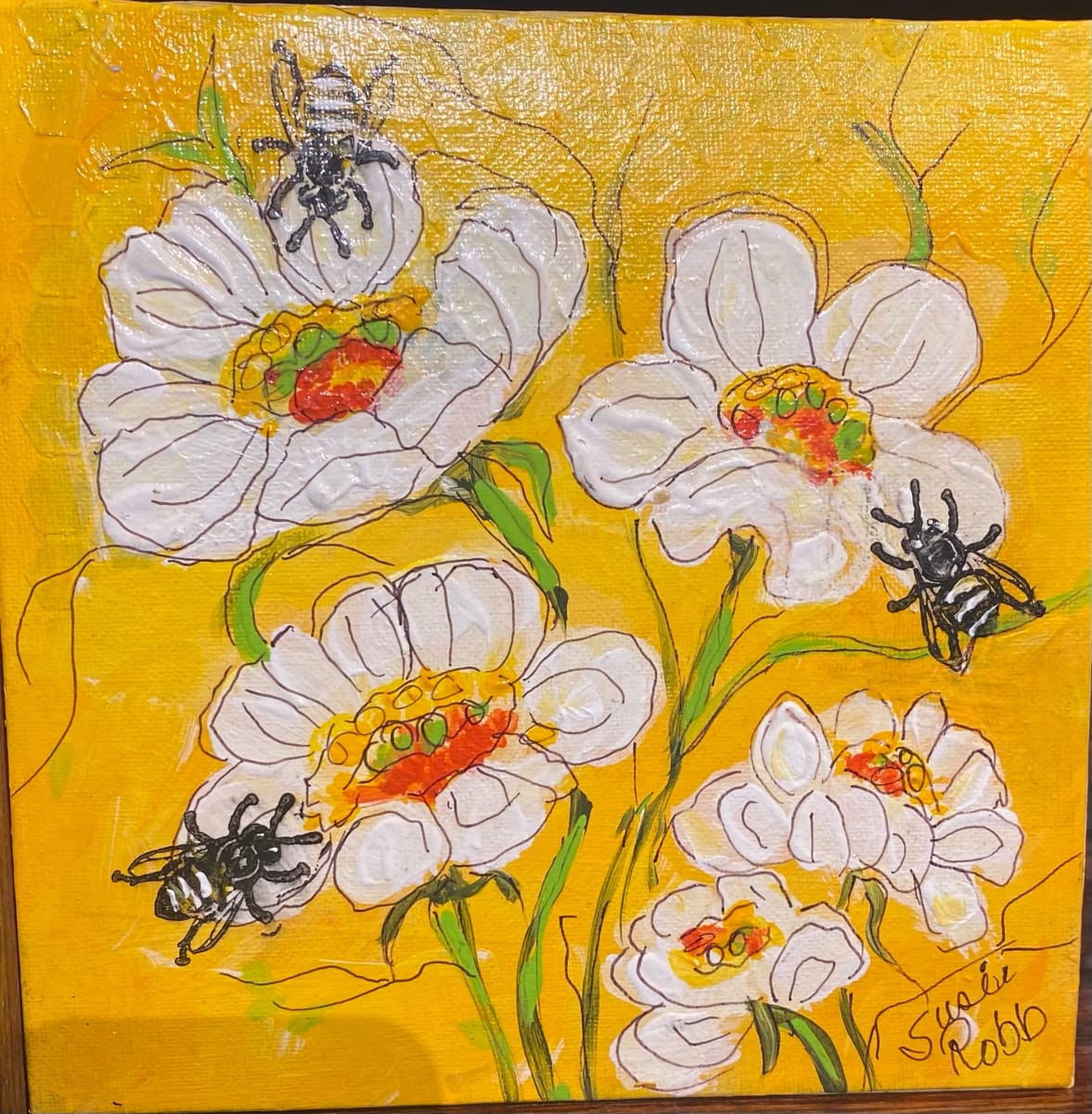 Bumblebees by Susie Robb 