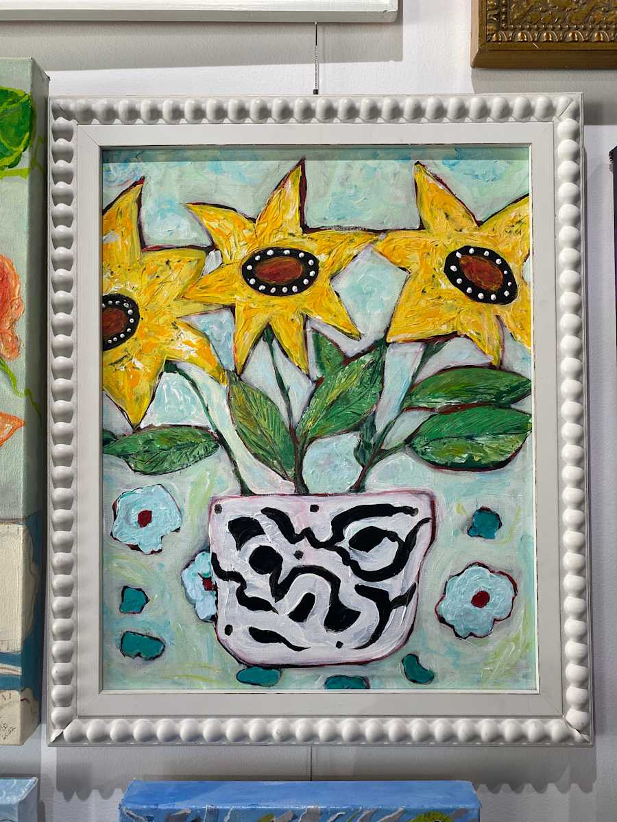 Sunflower trio by Susie Robb, Image 1.