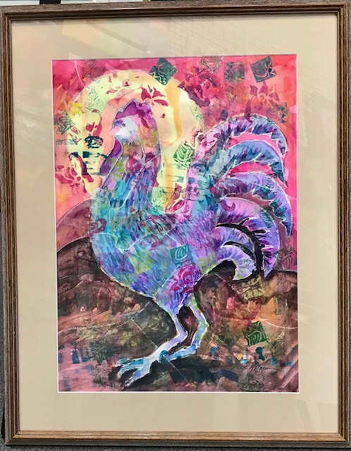 Early Rise Rooster by Genie Morgan 