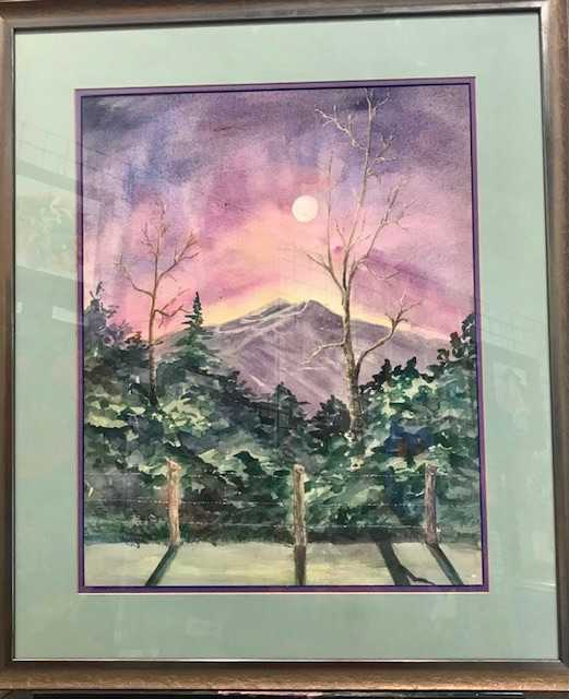 Purple Mountain Majesty by Genie Morgan 