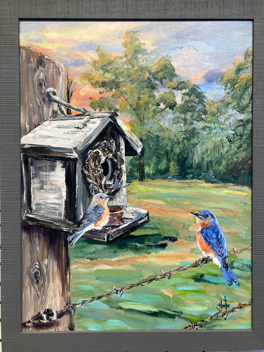Pasture Blue Beginnings by Heather Burris, Image 1.