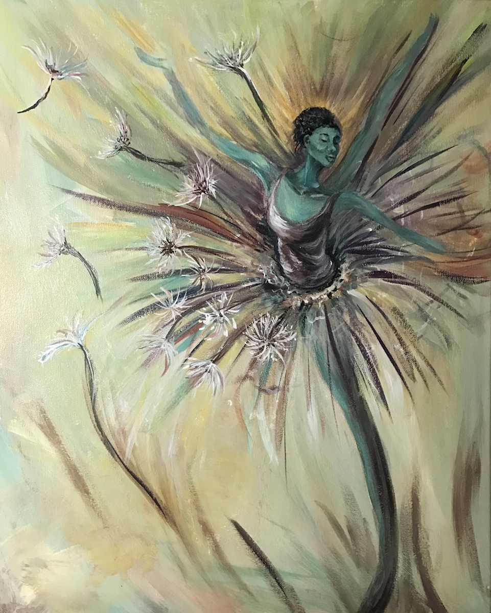 Dance of the Dandelion I by Deborah Setser 