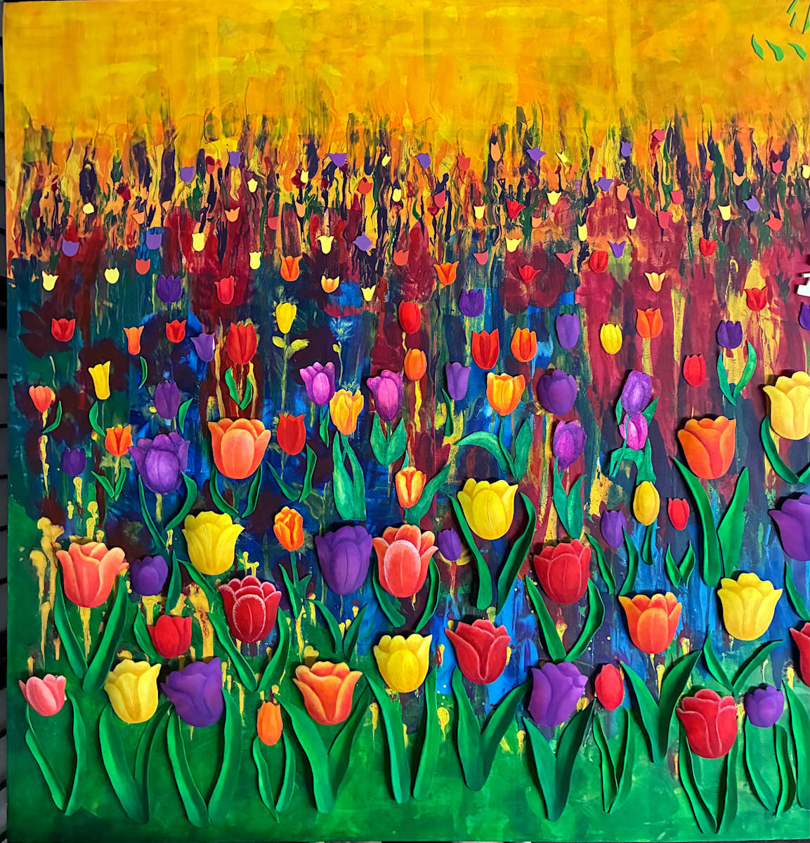 Tulip Fields at Sunrise by Donna Cariker 