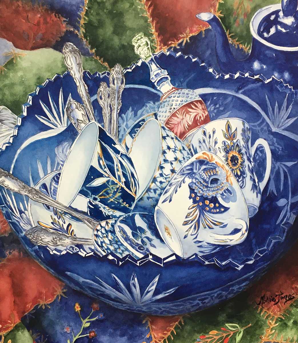 The Blue Bowl by Mollie Jones 