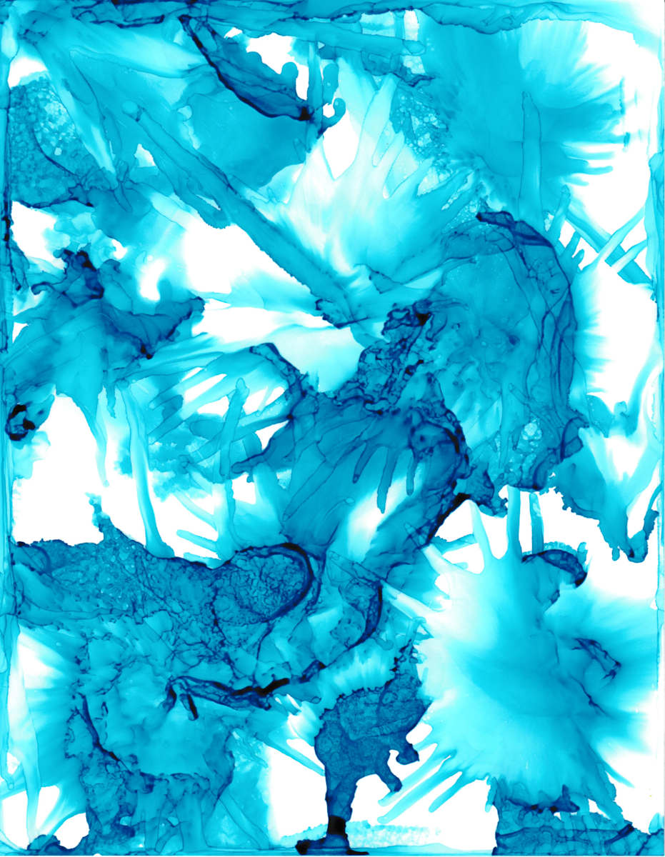 Lovely_Blue_Abstract_psbehs_5 by Charrise Mccrorey 