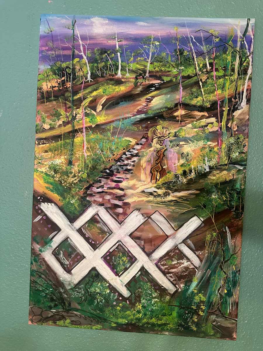 Where the vail thins by Michael Sean Degnan, Image 1.
