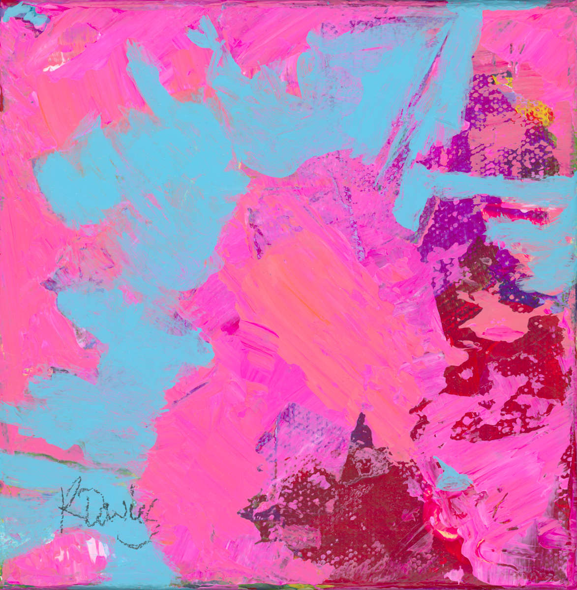 Saturated Petals by Kathryn Davies, Image 1.