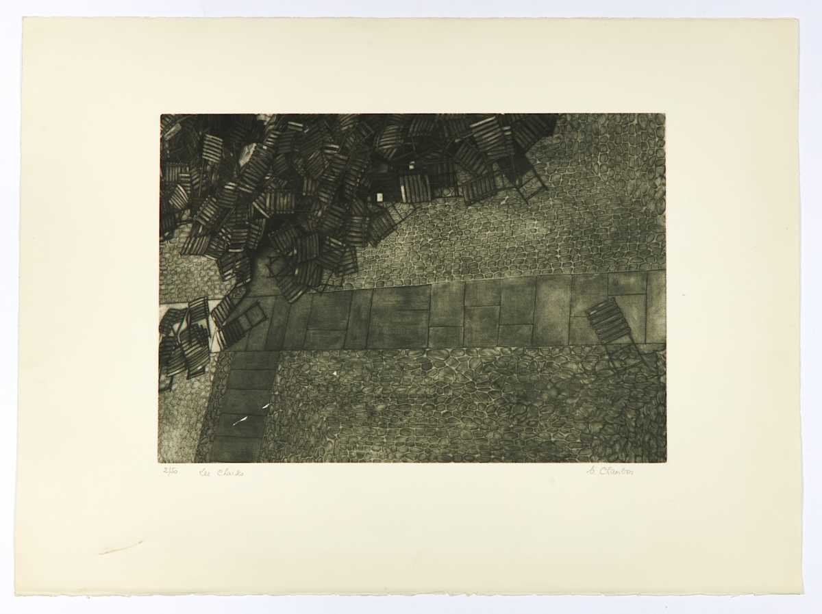 Les chaises by Bernard Chambon 