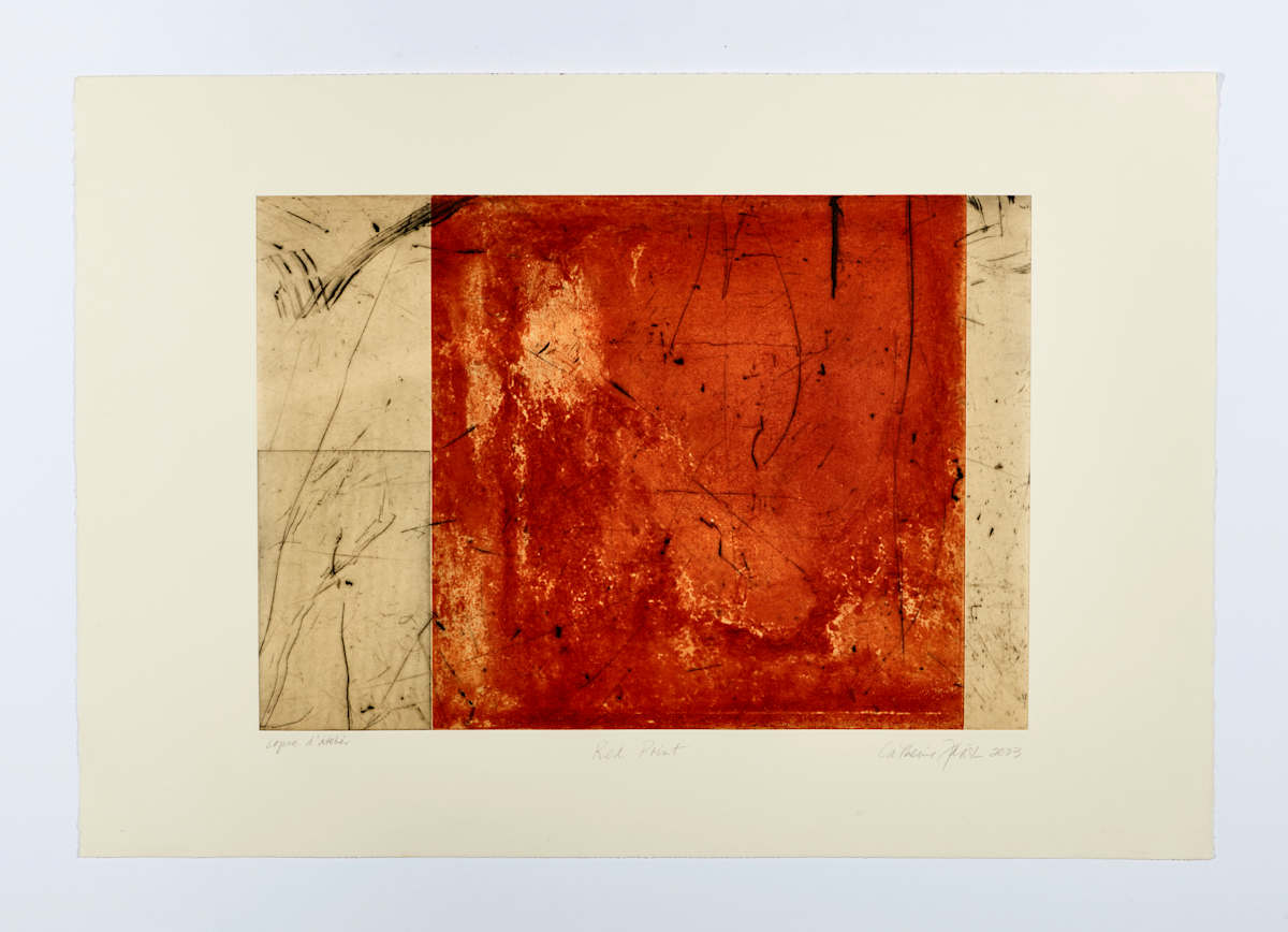 Red print by Catherine Farish 
