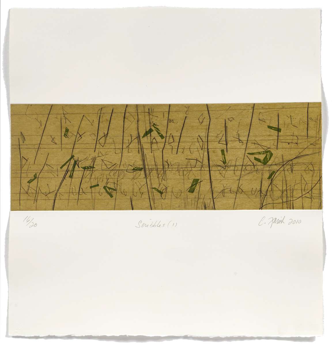 Scribbles 1 by Catherine Farish 