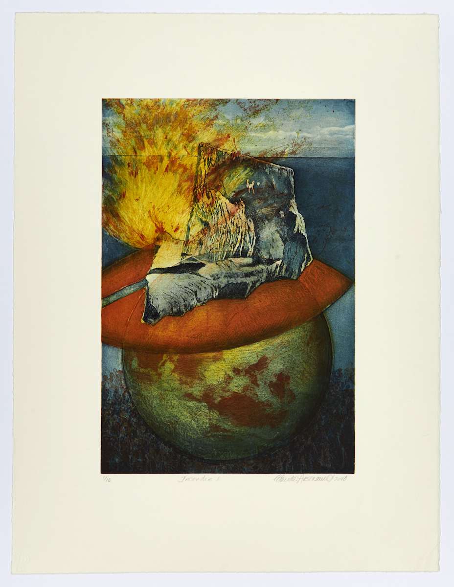 Incendie I by Claude Arsenault 