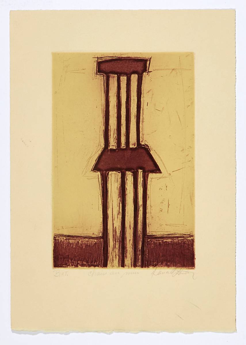 Chaise au mur by Danielle Lanteigne 