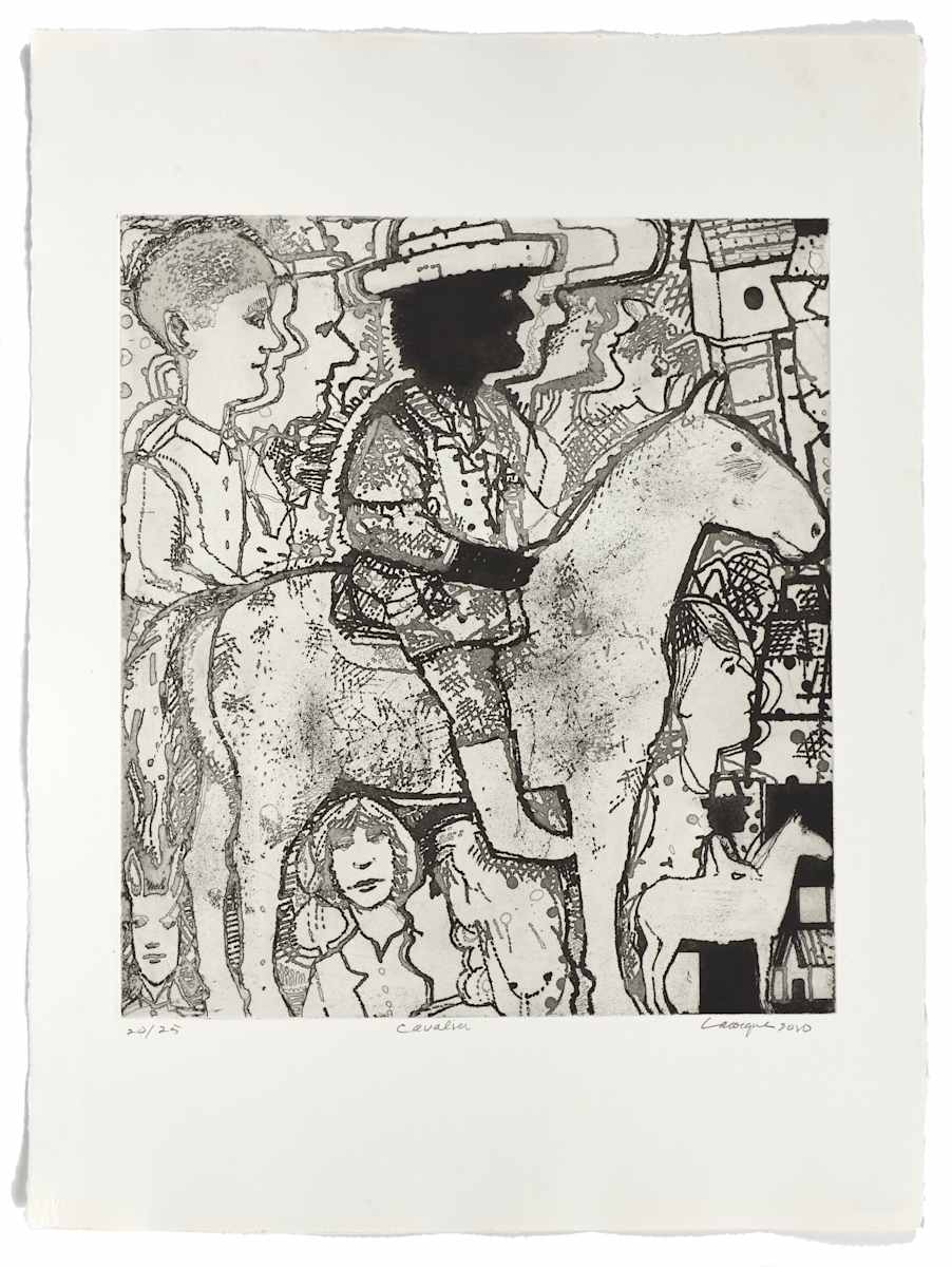 Cavalier by Jean-Pierre Larocque 