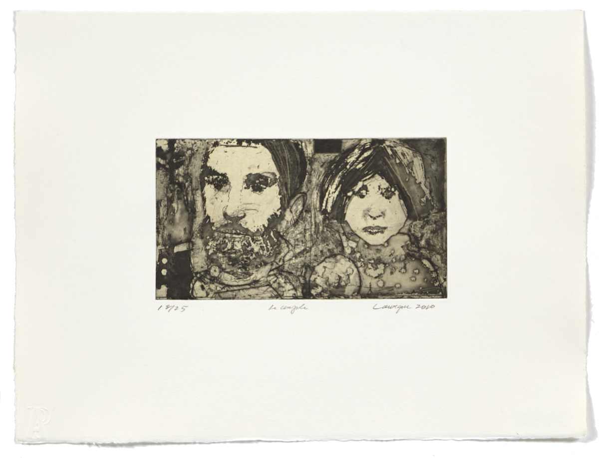 Le Couple by Jean-Pierre Larocque 