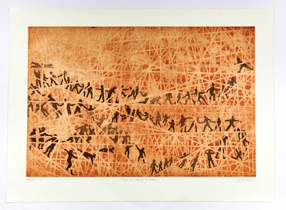 Perdu-e-s dans la structure by Jean-Pierre Sauvé 