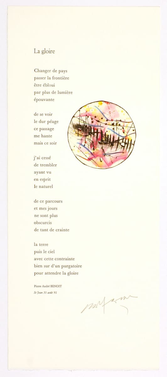La gloire by Julius Baltazar 