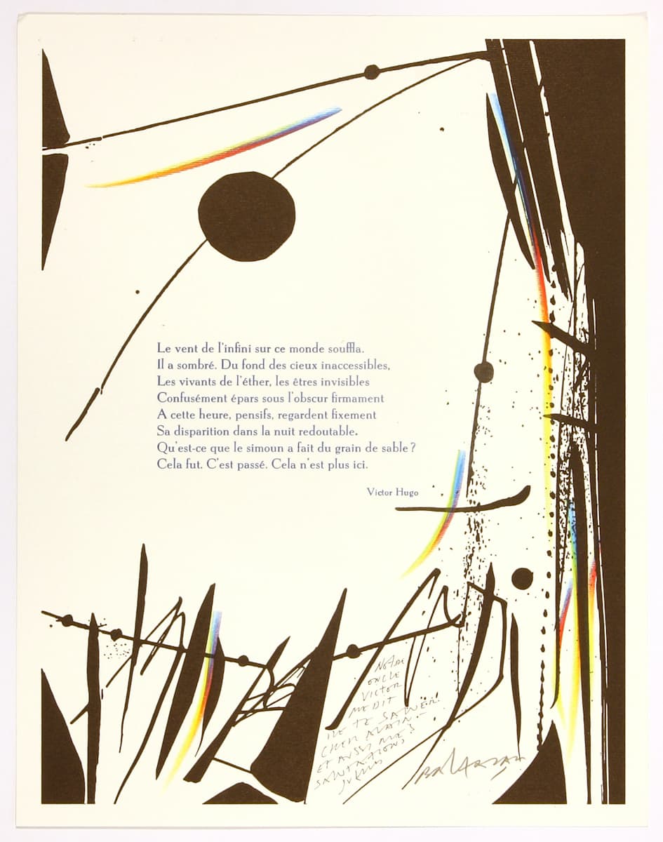 Victor Hugo 1/Sans titre 161 by Julius Baltazar 