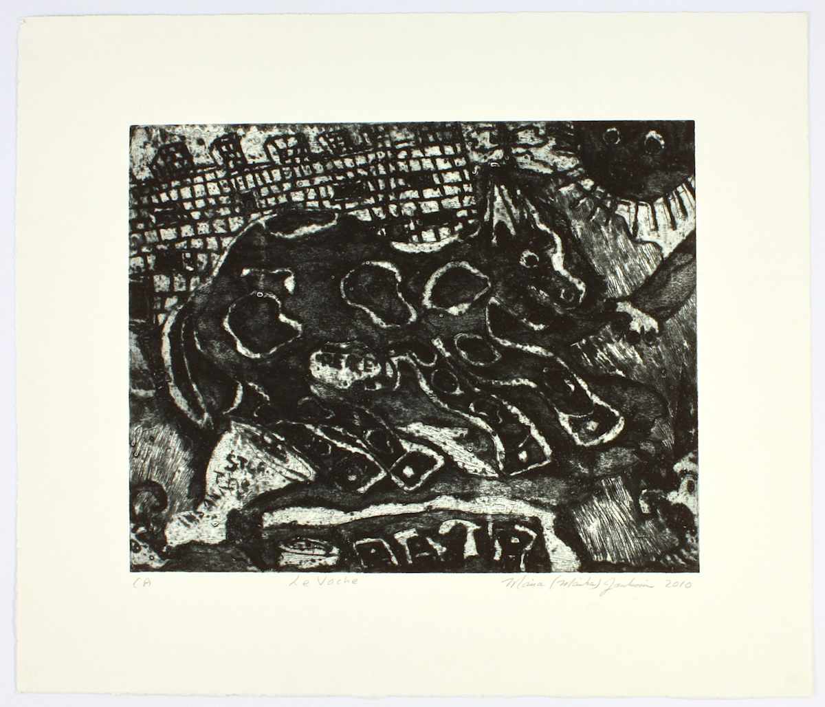 Le vache by Maria Jankovic 