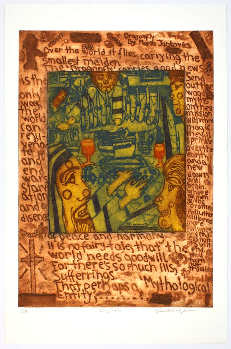 Dragonfly by Maria Jankovic 