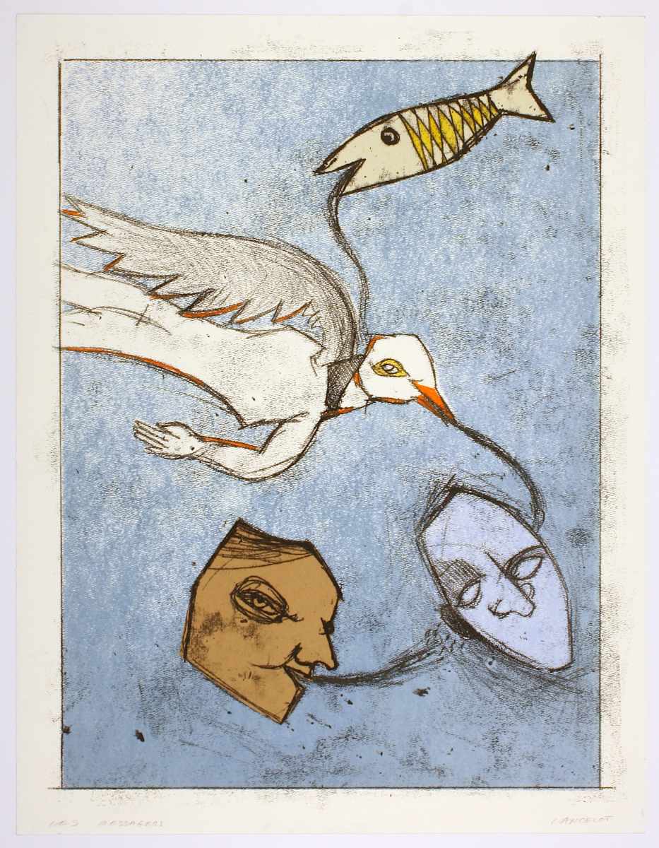 Les messagers by Michel Lancelot 